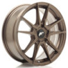 Llantas Japan Racing JR21 17x7 ET20-40 5H BLANK Matt Bronze