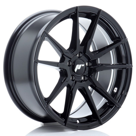 Llantas Japan Racing JR21 17x8 ET35 5x100 Gloss Black