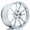 Llantas Japan Racing JR21 17x8 ET35 5x100 Silver Machined Face