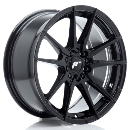 Llantas Japan Racing JR21 17x8 ET35 5x108/112 Gloss Black