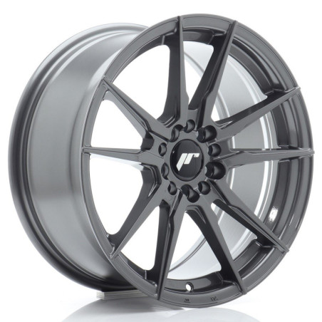 Llantas Japan Racing JR21 17x8 ET35 5x108/112 Hyper Gray