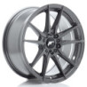 Llantas Japan Racing JR21 17x8 ET35 5x108/112 Hyper Gray
