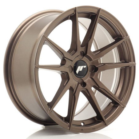 Llantas Japan Racing JR21 17x8 ET20-35 4H BLANK Matt Bronze