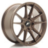 Llantas Japan Racing JR21 17x8 ET20-35 4H BLANK Matt Bronze