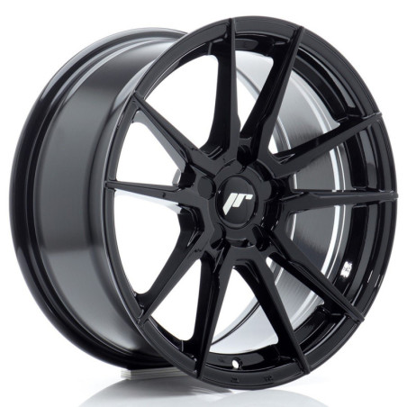 Llantas Japan Racing JR21 17x8 ET20-35 5H BLANK Gloss Black