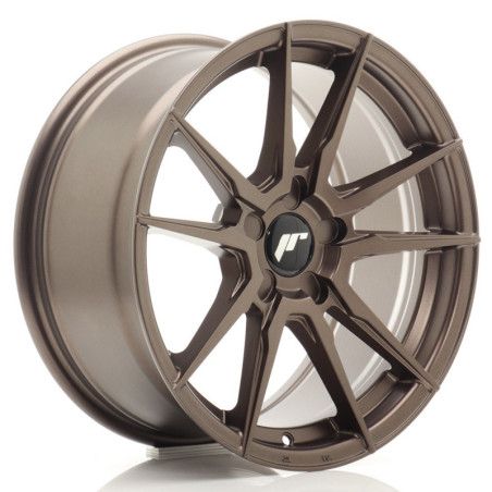 Llantas Japan Racing JR21 17x8 ET20-35 5H BLANK Matt Bronze
