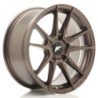 Llantas Japan Racing JR21 17x8 ET20-35 5H BLANK Matt Bronze