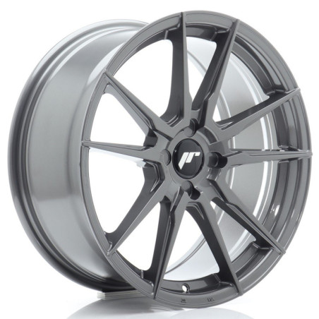 Llantas Japan Racing JR21 18x8 ET20-40 4H BLANK Hyper Gray