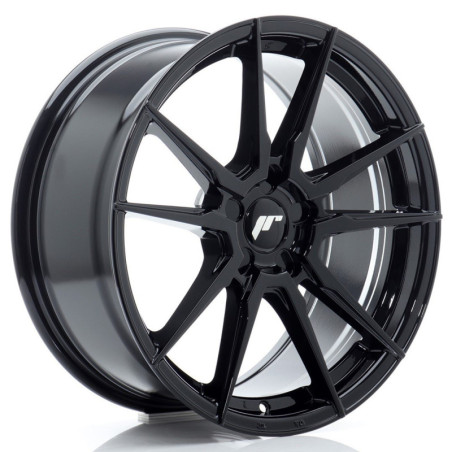 Llantas Japan Racing JR21 18x8 ET20-40 5H BLANK Gloss Black