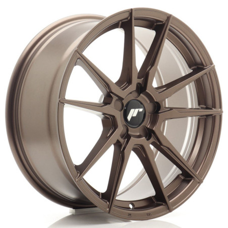 Llantas Japan Racing JR21 18x8 ET20-40 5H BLANK Matt Bronze