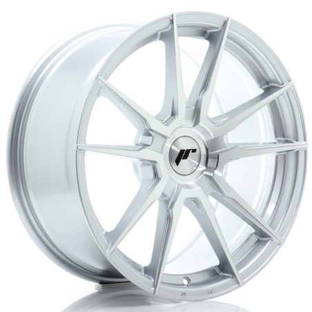 Llantas Japan Racing JR21 18x8 ET20-40 BLANK Silver Machined Face