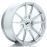 Llantas Japan Racing JR21 18x8 ET20-40 BLANK Silver Machined Face