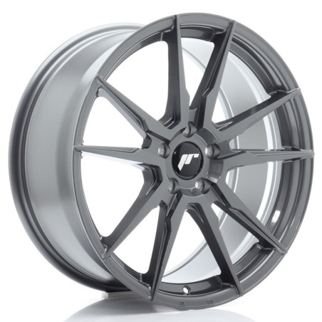 Llantas Japan Racing JR21 19x8,5 ET45 5x112 Hyper Gray