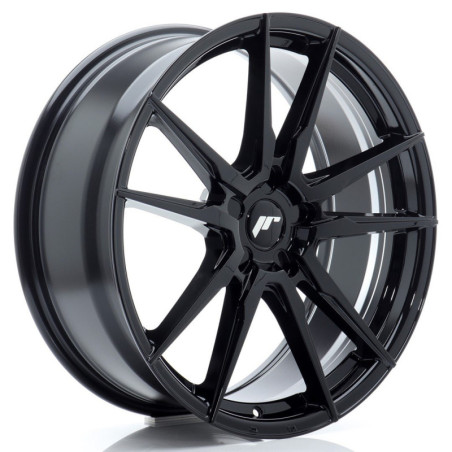 Llantas Japan Racing JR21 20x8 ET20-40 5H BLANK Gloss Black