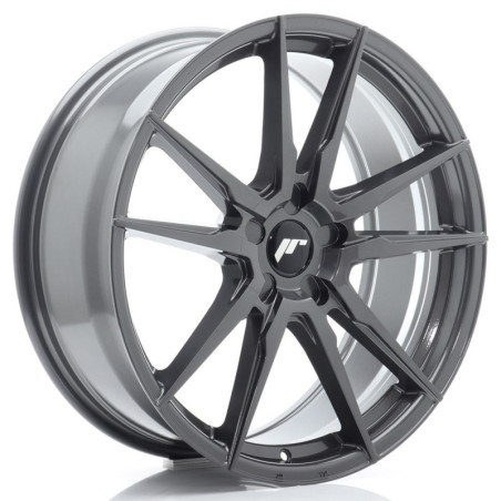Llantas Japan Racing JR21 20x8 ET20-40 5H BLANK Hyper Gray