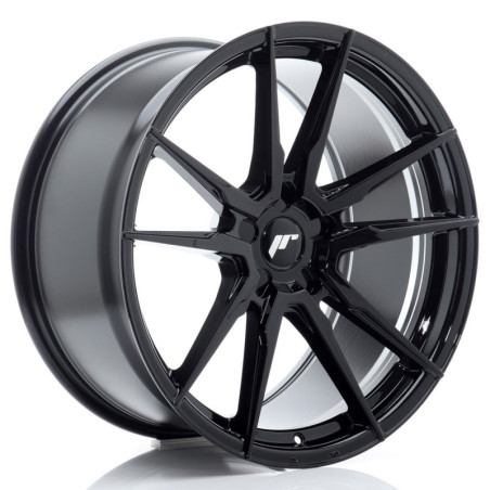 Llantas Japan Racing JR21 20x9 ET20-35 5H BLANK Gloss Black