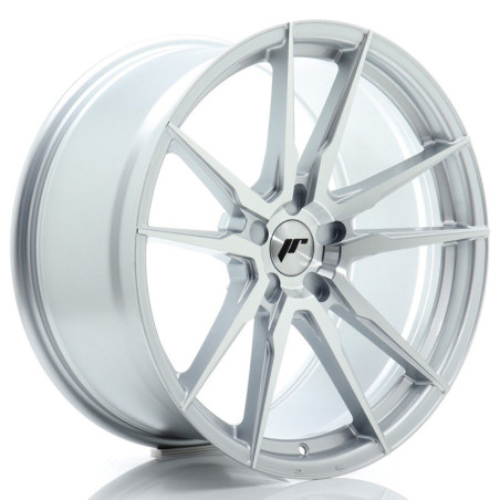 Llantas Japan Racing JR21 20x9 ET20-35 5H BLANK Silver Machined Face