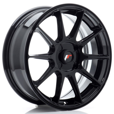 Llantas Japan Racing JR11 17x7 ET20-38 4H BLANK Gloss Black