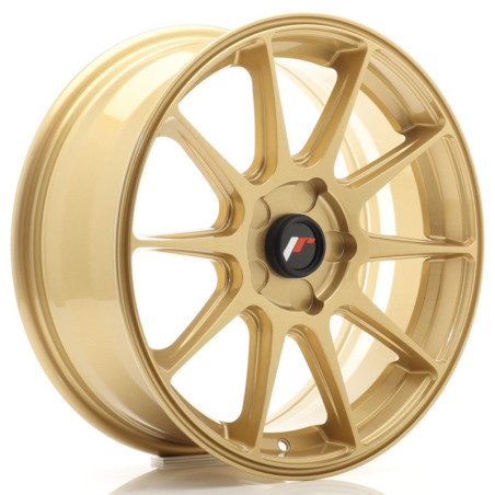 Llantas Japan Racing JR11 17x7 ET20-38 5H BLANK Gold
