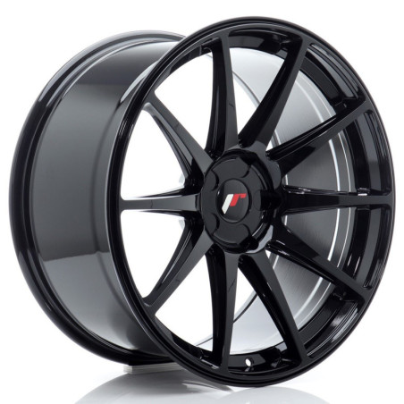 Llantas Japan Racing JR11 20x10 ET20-40 5H BLANK Gloss Black