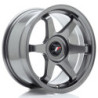 Llantas Japan Racing JR3 16x8 ET25 BLANK Gun Metal