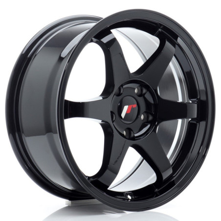 Llantas Japan Racing JR3 17x8 ET35 4x100 Gloss Black