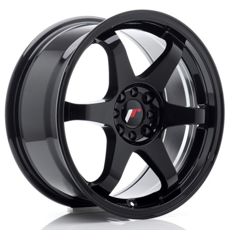 Llantas Japan Racing JR3 17x8 ET25 4x100/108 Gloss Black