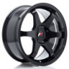Llantas Japan Racing JR3 17x8 ET20-35 4H BLANK Gloss Black