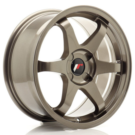 Llantas Japan Racing JR3 17x8 ET20-35 4H BLANK Bronze