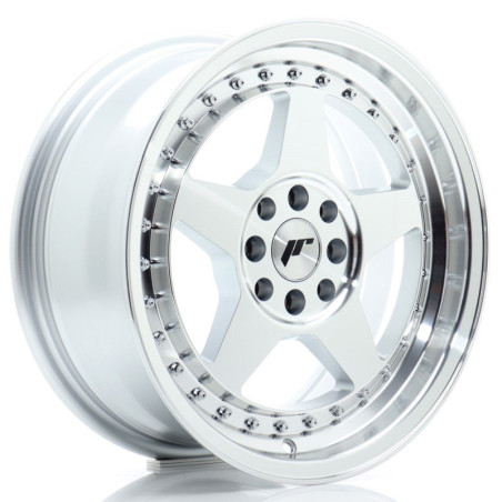 Llantas Japan Racing JR6 16x7 ET25 4x100/108 Silver Machined Face