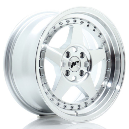 Llantas Japan Racing JR6 16x8 ET30 4x100 Silver Machined Face