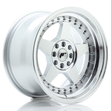 Llantas Japan Racing JR6 16x9 ET20 4x100/108 Silver Machined Face