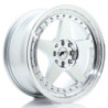 Llantas Japan Racing JR6 17x8 ET35 4x100/114 Silver Machined Face