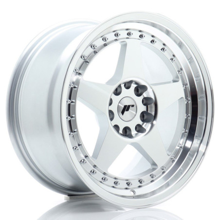 Llantas Japan Racing JR6 17x9 ET25 5x114/120 Silver Machined Face