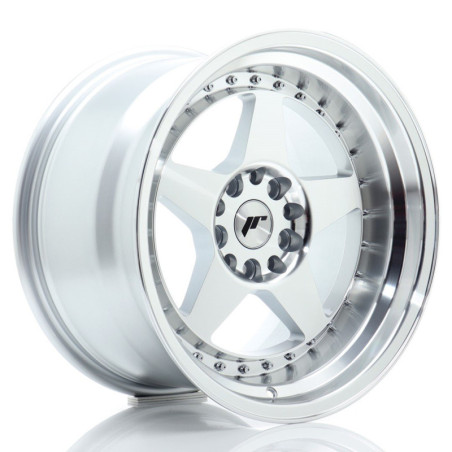 Llantas Japan Racing JR6 17x10 ET20 5x114/120 Silver Machined Face