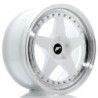 Llantas Japan Racing JR6 18x8,5 ET20-40 5H BLANK White w/ Machined Lip