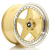 Llantas Japan Racing JR6 18x9,5 ET20-40 5H BLANK Gold w/ Machined Lip