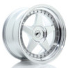 Llantas Japan Racing JR6 18x10 ET0-25 BLANK Silver Machined Face