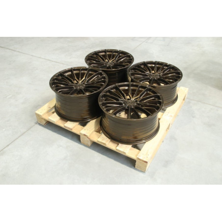 Set of CVR7 20x9,5 ET25 + 20x10,5 ET35 5x120 Gloss Bronze