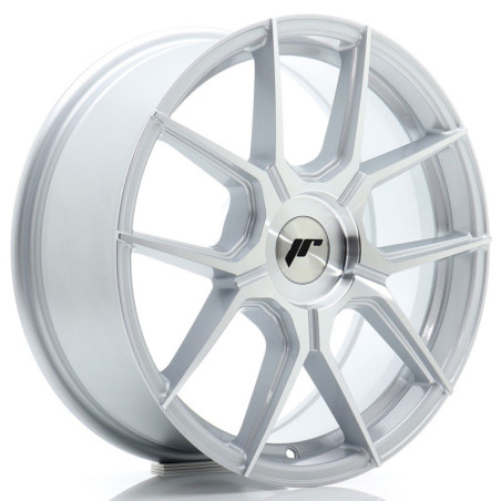 Llantas Japan Racing JR30 17x7 ET20-40 BLANK Silver Machined Face