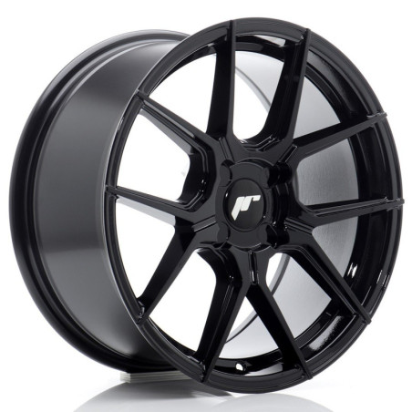 Llantas Japan Racing JR30 17x8 ET20-40 4H BLANK Gloss Black