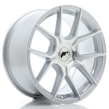 Llantas Japan Racing JR30 17x8 ET20-40 BLANK Silver Machined Face