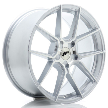 Llantas Japan Racing JR30 19x8 ET20-40 5H BLANK Silver Machined Face