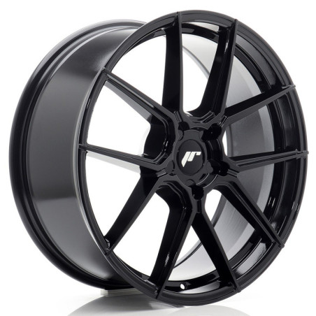 Llantas Japan Racing JR30 20x8 ET20-40 5H BLANK Gloss Black