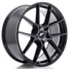Llantas Japan Racing JR30 20x8 ET20-40 5H BLANK Black Machined w/ Tinted Face