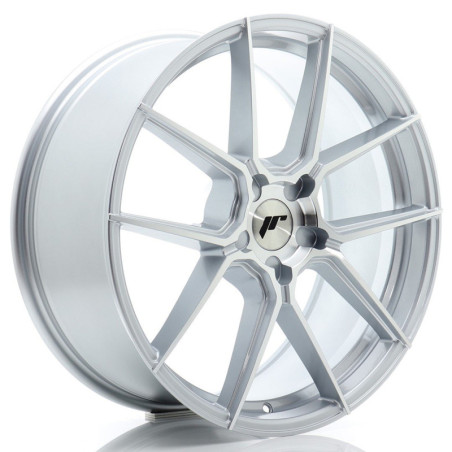 Llantas Japan Racing JR30 20x8 ET20-40 5H BLANK Silver Machined Face