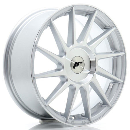 Llantas Japan Racing JR22 17x7 ET20-40 BLANK Silver Machined Face