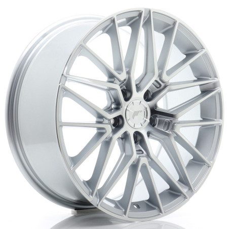 Llantas Japan Racing JR38 18x8 ET42 5x112 Silver Machined Face