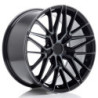 Llantas Japan Racing JR38 18x9 ET20-45 5H BLANK Black Machined w/ Tinted Face