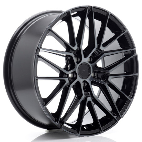 Llantas Japan Racing JR38 19x8 ET40 5x112 Black Machined w/ Tinted Face